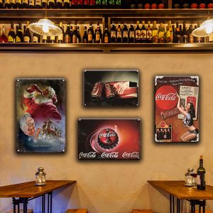 Metallo Targa in metallo Vintage Della Barra Della Cucina di Sweet Home Living Room Decor Retro Autoadesivi Della Parete di Arte Bere Segni di Latta - Product Image 5