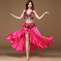 Ensemble jupe de performance pour femmes, grande taille, style Bollywood, Halloween, cosplay, princesse, danse du ventre indienne, pour fêtes et spectacles, vente en gros