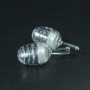 Bao bì mỹ phẩm dễ thương tổ ong 5ml Lip Gloss Ống <span class=keywords><strong>container</strong></span> độc đáo Mini rõ ràng rỗng Lip Gloss chai bán buôn - Product Image 2