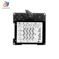 Écran LCD FSTN COB Goldenvision Instrument, affichage semi-transparent positif avec rétroéclairage LED et connecteur SPI