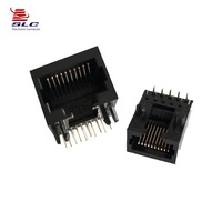 Connecteur RJ45 femelle, 8P8C 8P6C, prise Jack