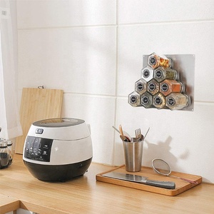 16 Gói Chai Thủy Tinh Lục Giác Lọ Gia Vị Từ Tính 3Oz Có Nắp Đậy + Nhãn + 1 Bút Đánh Dấu Phấn + 1 Tấm Không Gỉ - Product Image 5