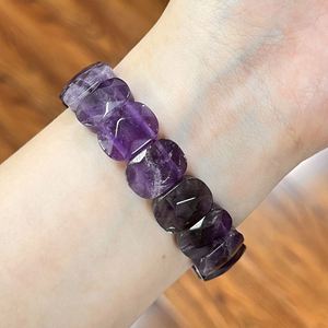 Natural Stone Ball-Shaped Trendy Colorful Glass Beaded Wealth Attraction <b>Bracelet</b> In-house Production Wholesalers Pre-production - Product Image 4