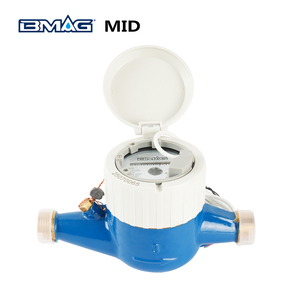BMAG MID IP68 OEM R160 マルチジェット真鍮製マルチジェット住宅用冷水メーター（パルスライン付き） - Product Image 2