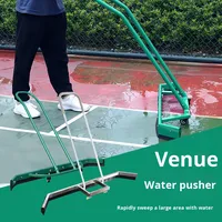 Grattoir à eau en aluminium pour le nettoyage des terrains de sport en plein air, terrains de basket gonflables, installations de divertissement aquatique