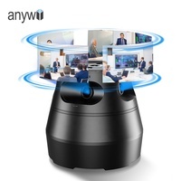Système de conférence numérique complet Anywii 360 Video avec suivi vocal IA et caméra de conférence