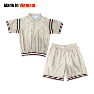 Chaqueta deportiva a prueba de viento con cremallera 1/3 personalizada, diseño de retales de alta calidad, estampado de talla grande y peso pesado para la temporada de primavera - Product Image 1