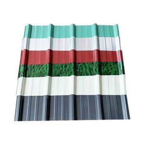 Oferta Especial: Láminas de Acero Galvanizado Corrugado PPGI Prepintado con Recubrimiento de Color, Paneles Metálicos para Techos Trapezoidales, Soldadura Personalizada, Grosor a Medida - Product Image 1
