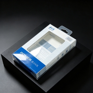 Boîte cadeau transparente personnalisée en PVC pour chargeur mobile, boîtes en plastique transparent APET pour batterie externe pour l'électronique grand public - Product Image 6