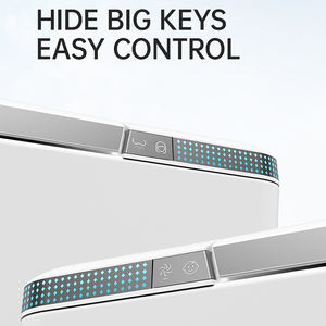 <span class=keywords><strong>WC</strong></span> intelligent en céramique monobloc de style moderne avec télécommande, vidange en S, montage au sol, bidet, accessoire de salle de bain - Product Image 2