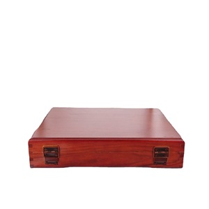 Caja de Almacenamiento de Madera para Caligrafía y Pintura, Rectangular, 7 cm, con Cierre, Caja de Regalo para Manualidades - Product Image 5