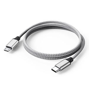 Xput 2.0 USB C Để Micro USB Cáp Bện Nam Để Nam Adapter Loại C USB Để Micro USB Dây Để Sạc Truyền Dữ Liệu - Product Image 1