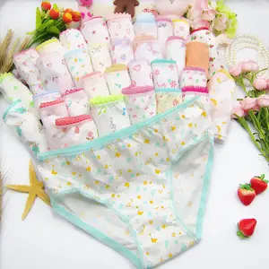 Best selling girl underwear panties from factory with 100% cotton