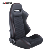 Sièges de course sportifs en cuir réglables et tendance JIABEIR 1035, taille universelle
