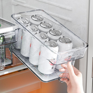 Boîtes de rangement en plastique pour cuisine Proins, organisateur de réfrigérateur et congélateur avec couvercle et poignée, vente en gros - Product Image 3