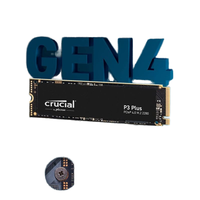 يدعم محلياً معايير واجهة JEDEC P3 Plus 1 صناعة M.2 PCIe Gen4 NVMe SSD مع محرك أقراص صلبة مدمج