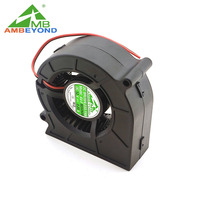 Ventilateur centrifuge AMBEYOND 8030 Turbo 12V à double roulement à billes 80x80x30mm pour extrudeuse d'imprimante 3D