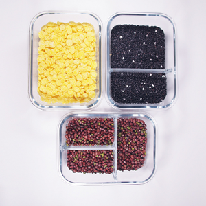 En gros, ensemble de <span class=keywords><strong>conservation</strong></span> alimentaire écologique, compatible lave-vaisselle, <span class=keywords><strong>vide</strong></span>, avec couvercle à sublimation <span class=keywords><strong>sous</strong></span> <span class=keywords><strong>vide</strong></span>, en verre, type bol, 370ml/640ml, pour la <span class=keywords><strong>cuisine</strong></span> - Product Image 3