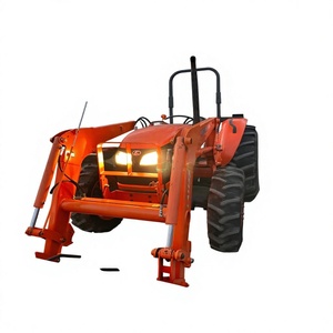 รถแทรกเตอร์ล้อ M7040 มือสอง 62 แรงม้า 4x4 4WD ยี่ห้อ DK พร้อมเครื่องยนต์และเกียร์ สำหรับฟาร์มเกษตร - Product Image 4
