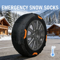 Chaussettes de neige imperméables en textile pour pneus de voiture, antidérapantes, adhérence améliorée pour AITO Model Mendelevium M5 EV SUV, routes enneigées