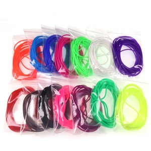 Tube en silicone souple et fin <span class=keywords><strong>pour</strong></span> la fabrication <span class=keywords><strong>de</strong></span> montages <span class=keywords><strong>de</strong></span> pêche à la mouche, manchon <span class=keywords><strong>pour</strong></span> la peau <span class=keywords><strong>de</strong></span> nymphe, matériel <span class=keywords><strong>de</strong></span> fabrication <span class=keywords><strong>de</strong></span> sabiki - Product Image 1