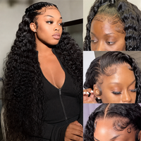 Perruques de cheveux humains bouclés birmans, vierges, naturels, non traités, alignés aux cuticules, avec dentelle suisse HD, très demandées, fournisseur