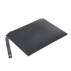 Vente en gros <span class=keywords><strong>2023</strong></span> Sac en cuir fait main Mode <span class=keywords><strong>Homme</strong></span> Noir PU Cuir Fermeture éclair Portefeuilles et sacs à main - Product Image 4