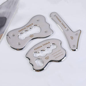 Logo kustom besi tahan karat Iastm pisau kebugaran perangkat pisau Gua pijat tubuh fisioterapi - Product Image 1
