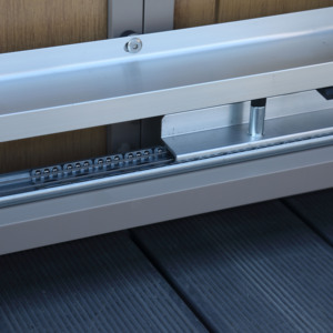 Table basse de jardin Nautica, ensemble de table moderne pour 6 à 8 personnes avec chaises en corde tressée, <span class=keywords><strong>bistrot</strong></span> - Product Image 5