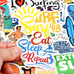 50Pcs VSCO Fresh Summer Beach Graffiti <strong>Stickers</strong> for Laptop Refrigerator Car Sea <strong>Surfing</strong> <strong>Sticker</strong> - Product Image 4