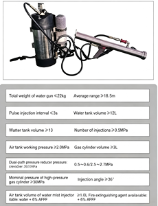 Pistola de Pulverización Neumática de Alta Presión para Mochila, 12L, Extintor de Incendios Forestales para la Supresión de Incendios Silvestres, ISO - Product Image 6