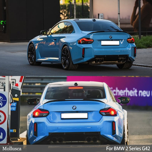 Aileron arrière en fibre de carbone véritable style VS pour BMW Série 2 G42 Coupé 2021-2024 - Product Image 6