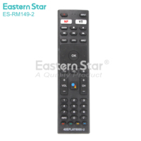 Control Remoto Inteligente de Alta Calidad ES-RM149-2 para Televisor JVC 40EPLAY6000-U HDTV