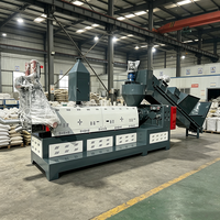 Machine de granulation de plastique à vis simple pour recyclage, prix usine, exportateur certifié CE, livraison rapide