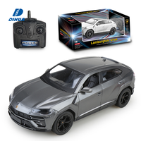 Coche de Control Remoto con Licencia Oficial a Escala 1:18, Lamborghini Urus, Coche de Juguete con Funciones Completas, Coche RC de Grado Hobby para Niños