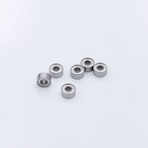 ตลับลูกปืนเม็ดกลมร่องลึกสแตนเลส R1212ZZ ความเร็ว 45,000 รอบต่อนาที ขนาด 12.7x19.05x3.97 มม. แบบจิ๋ว ความเร็วสูง หล่อลื่นด้วยน้ำมัน R1212 - Product Image 5