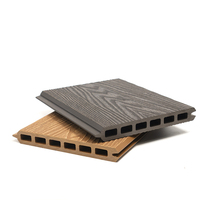 Panneau de clôture WPC de 1,8 m x 1,8 m, clôture en composite bois-plastique avec poteau en aluminium pour la décoration murale de jardin