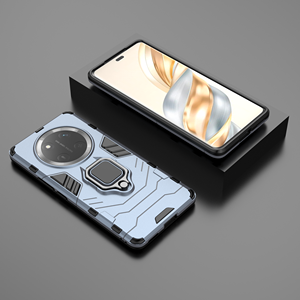 Anillo magnético armadura teléfono caso a prueba de golpes PC TPU soporte de coche Combo cubierta para HONOR X9C Smart Magic7 Lite <span class=keywords><strong>7Pro</strong></span> Huawei Mate70 70Pro - Product Image 3