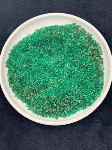 พลอยเรืองแสงราคาต่ำธรรมชาติไม่ผ่านการบำบัดชุดตัวอย่างคริสตัลสีเขียวเข้มไม่ผ่านการบำบัดอัญมณีที่ทำจากมรกต134หยาบรักษาอัญมณี - Product Image 2