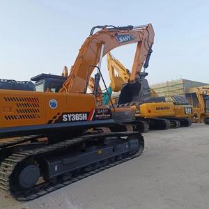 Excavadora de cadenas SANY 365 de marca china, equipo de construcción pesada en buen estado, bajo precio, bomba con motor Isuzu de 270KW - Product Image 1