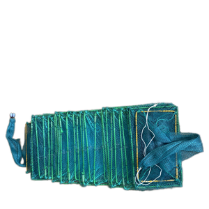 <span class=keywords><strong>Prix</strong></span> usine Cadre de nasse de pêche en nylon 23*38CM 31 sections Capacité 5 <span class=keywords><strong>kg</strong></span> Type double nœud 10 mètres Haute résistance Agriculture - Product Image 1