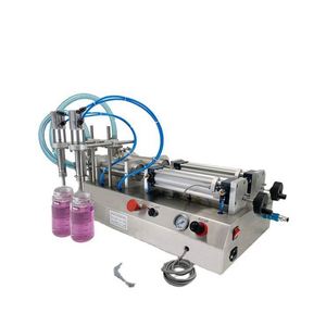 Máquina Semiautomática de Llenado de Botellas de Agua con Doble Boquilla, Máquina de Llenado de Botellas de Aceite Comestible, Aceite Vegetal, Aceite de Palma - Product Image 2