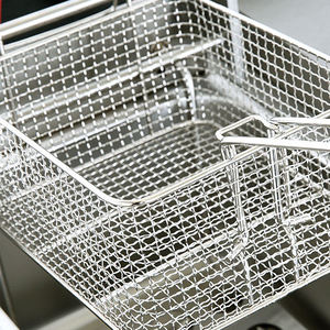 Thương Mại Nhà Bếp Sắt Điện Vỉ Nướng Thép Không Gỉ Phẳng Bít Tết Vỉ Nướng Đung Và Nồi Chiên Sâu 2 Trong 1 W/Vỉ Nướng Phụ Kiện - Product Image 5