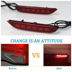 ไฟเบรค LED สำหรับ Nissan Qashqai <span class=keywords><strong>X</strong></span>-<span class=keywords><strong>Trail</strong></span> Teana Altima ไฟตัดหมอกสำหรับรถยนต์ Infiniti Q50 Q70 QX30กันชนหลัง QX80 - Product Image 5