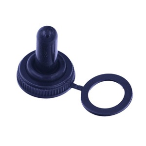 Toggle Switch Waterproof Cap 12mm IP65 Plastic Shell Fireproof E-SG Series - Product Image 3
