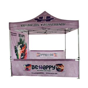 3 * 3m çadır tente katlanır çadır 3x 3m özel logolar gece kulübü eğlence çadırı araba tavan tentesi 40MM altıgen alüminyum alaşımlı çerçeve - Product Image 4