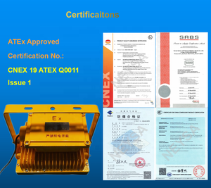 ATEX IP66 wf2 <span class=keywords><strong>LED</strong></span> chống cháy nổ cao bay lũ ánh sáng hình chữ nhật đèn cố định 300W 350W 400W 450W 500W EX chiếu sáng công nghiệp - Product Image 5