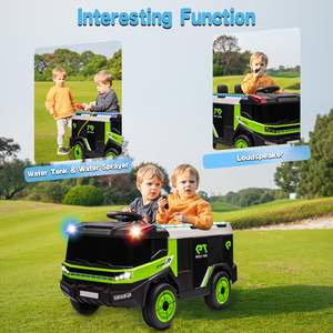 Coche <span class=keywords><strong>de</strong></span> Juguete Eléctrico para Niños, Camión <span class=keywords><strong>de</strong></span> Bomberos, 12V, con Tanque <span class=keywords><strong>de</strong></span> <span class=keywords><strong>Agua</strong></span> y Pistola, Fabricado en China - Product Image 5