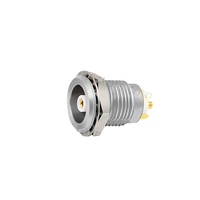 Connecteur circulaire coaxial 50ohm connecteur femelle avec terre étiquette fixe montée sur panneau ERN.1S.250.CLL
