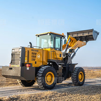 3T 4WD Radlader mit Weichai 92KW Motor, 1,7m³ Schaufel, CE-Zertifiziert, Niedriger Kraftstoffverbrauch für Brasilien, Argentinien, Landwirtschaft und Bau